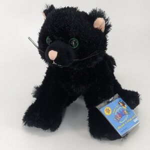 Webkinz Ganz Black Cat Plush with Tag